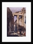 The Temple of Mars Ultor by the Forum of Augustus by Samuel Prout