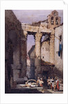The Temple of Mars Ultor by the Forum of Augustus by Samuel Prout
