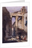 The Temple of Mars Ultor by the Forum of Augustus by Samuel Prout