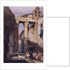 The Temple of Mars Ultor by the Forum of Augustus by Samuel Prout