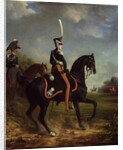 Tsar Nicholas I of Russia, when Grand Duke, riding in Hyde Park by Alexander Ivanovich Sauerweid