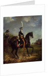 Tsar Nicholas I of Russia, when Grand Duke, riding in Hyde Park by Alexander Ivanovich Sauerweid