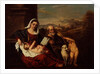The Holy Family with the Infant St John the Baptist by Titian