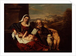 The Holy Family with the Infant St John the Baptist by Titian