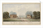 Design for the Lodges in Edensor in Chatsworth Park, 1837 by Jeffry Wyatville