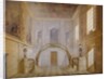 Design for a staircase in the Painted Hall, Chatsworth by Jeffry Wyatville