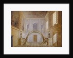 Design for a staircase in the Painted Hall, Chatsworth by Jeffry Wyatville