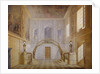 Design for a staircase in the Painted Hall, Chatsworth by Jeffry Wyatville