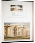 Designs for the East Elevation, Chatsworth House, 1838 by Jeffry Wyatville