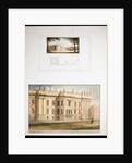 Designs for the East Elevation, Chatsworth House, 1838 by Jeffry Wyatville