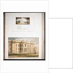 Designs for the East Elevation, Chatsworth House, 1838 by Jeffry Wyatville