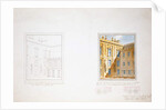 Design for the Inner Court, Chatsworth by Jeffry Wyatville