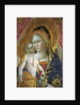 Madonna and child, Francesco di Gentile, XIV century, Piersanti museum, Matelica, Marche, Italy by Anonymous