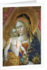Madonna and child, Francesco di Gentile, XIV century, Piersanti museum, Matelica, Marche, Italy by Anonymous