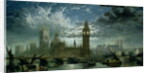 A View of Westminster Abbey and the Houses of Parliament, 1870 by John MacVicar Anderson