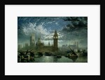 A View of Westminster Abbey and the Houses of Parliament, 1870 by John MacVicar Anderson