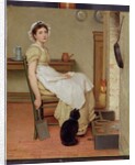 Her First Place by George Dunlop Leslie