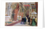 The Medieval Court of the Great Exhibition of 1851 by Louis Haghe