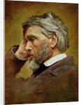 Portrait of Thomas Carlyle 1866 by T. Henderson