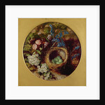 A Still Life with Bird's Nest, Blossom and Bluebells by Henry Stanier