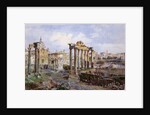 The Forum, Rome, 1878 by Vincenzo Marchi
