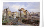 The Forum, Rome, 1878 by Vincenzo Marchi