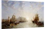 Shipping off Scarborough, 1845 by John Wilson Carmichael