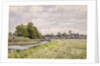 On the River Ouse, Hemingford Grey, 1904 by William Fraser Garden
