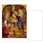 Decorating the Old Font, 1871 by James Lobley