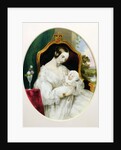Queen Victoria with the Princess Royal as a baby by English School