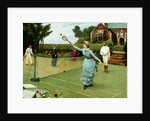 Tennis Players, 1885 by Horace Henry Cauty