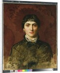 Portrait of a Woman with Dark Hair, 1884 by Valentine Cameron Prinsep