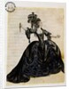 An Actress Playing Lady Macbeth by English School