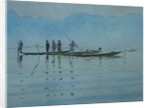 923 Fishing at Inle Lake by Clive Wilson