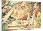 748 Prayer flags, Dambulla by Clive Wilson