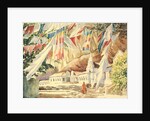 748 Prayer flags, Dambulla by Clive Wilson