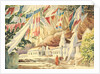 748 Prayer flags, Dambulla by Clive Wilson