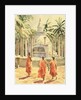 761 Boy monks visit Mihintale by Clive Wilson