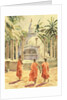 761 Boy monks visit Mihintale by Clive Wilson