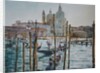 258 Sunset - too many gondolas by Clive Wilson