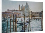 258 Sunset - too many gondolas by Clive Wilson
