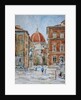 951 Piazza SS Annunziata, after the cloudburst by Clive Wilson