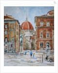 951 Piazza SS Annunziata, after the cloudburst by Clive Wilson