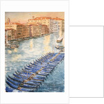 998 December sunrise from Palazzo Michiel dal Brusa by Clive Wilson