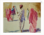 513 Jaisalmer, Pipe player by Clive Wilson