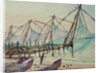 608 Fishing nets, Fort Cochin by Clive Wilson
