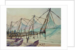 608 Fishing nets, Fort Cochin by Clive Wilson