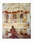 695 A flood at the ashram by Clive Wilson