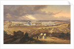 View of Jerusalem, 1847 by Hubert Sattler