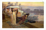 Cleopatra on the Terraces of Philae, 1896 by Frederick Arthur Bridgman